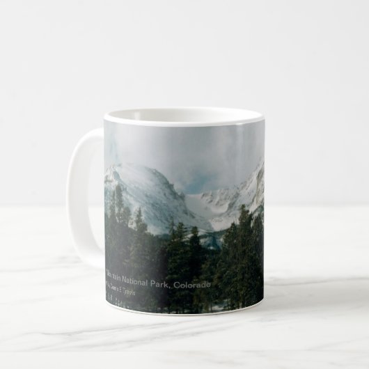 Parc national des Rocheuses, Colorado Mug (Devant gauche)