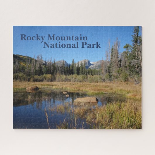Parc national des Rocheuses Colorado Puzzle (Horizontal)