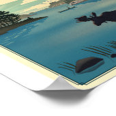 Parc national des Voyageurs Litho Poster (Coin)