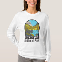 Parc national des Voyageurs Minnesota T-Shirt Vint