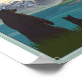 Parc national du lac Clark Poster de l'oeuvre d'ar (Coin)