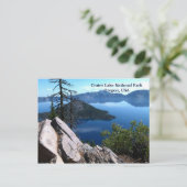 Parc national du lac Crater Oregon Cartes postales (Debout devant)