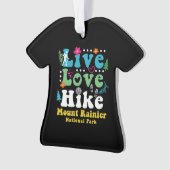 PARC NATIONAL DU MONT RAINIER RÉTRO 60 les années (devant)