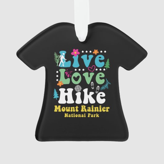 PARC NATIONAL DU MONT RAINIER RÉTRO 60 les années (dos)