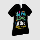 PARC NATIONAL DU MONT RAINIER RÉTRO 60 les années (devant)