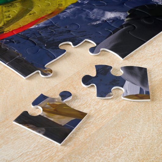 Parc national du Népal Langtang. Jigsaw Puzzle (Côté)