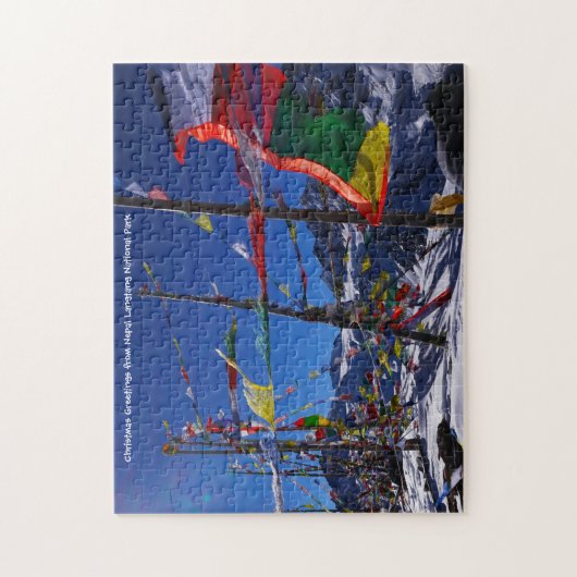 Parc national du Népal Langtang. Jigsaw Puzzle (Vertical)