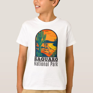 Parc national du Saguaro Arizona T-Shirt Vintage