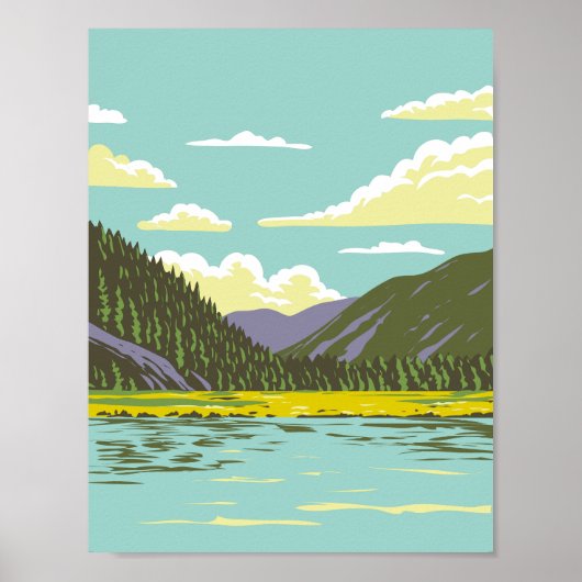 Parc national du Stelvio en Italie Art Déco (Devant)