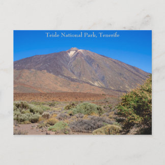 Parc national du Teide, carte postale de Tenerife