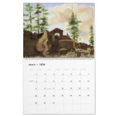 PARC NATIONAL DU YOSEMITE 2025 CALENDRIER DE COULE (Mar 2026)