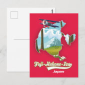 parc national fuji hakone izu, carte japonaise (Devant / Derrière)