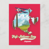 parc national fuji hakone izu, carte japonaise (Devant)