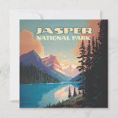 Parc national Jasper Carte des Rocheuses Alberta C (Devant)