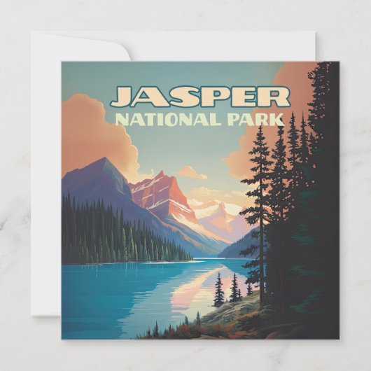 Parc national Jasper Carte des Rocheuses Alberta C (Devant)