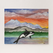 Parc national olympique Orca Jigsaw Puzzle