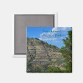 Parc national Theodore Roosevelt et aimant (Recto/Verso)