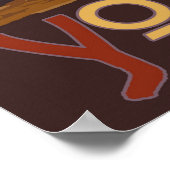 Parc national Yosemite, CA - Poster de roche Senti (Coin)