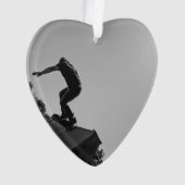 Parc noir et blanc de patin (devant)