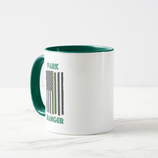 Parc Ranger Flag Mug (Devant gauche)