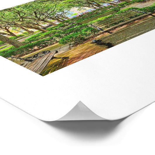 Parc Waterfront à Charleston, affiche du SC (Coin)