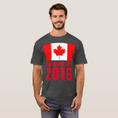 Parce que c'est le T-shirt CANADA 2016 (Devant entier)