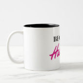 Parce que je me serre la Mug à deux tons (Gauche)