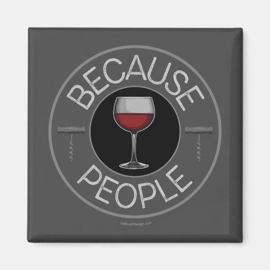 Parce que les gens (vin) aimant (Devant)