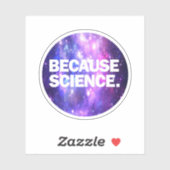 Parce que Sticker scientifique (Feuille)