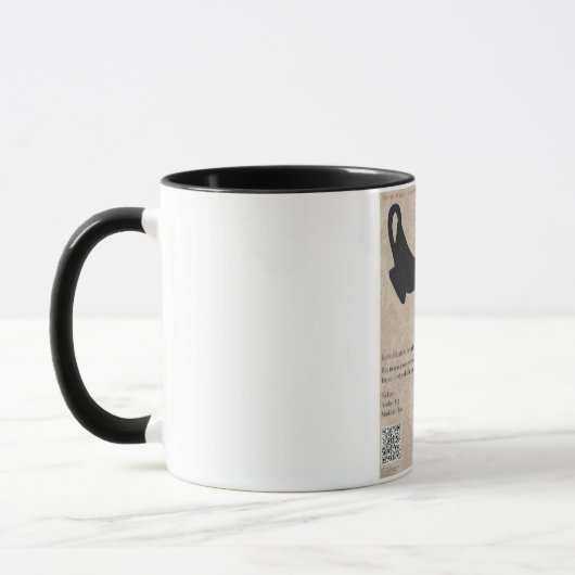 Parcelle Comme Gravy épaisse MUG (Gauche)