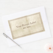 Parchemin vintage D'Âge Vos Stickers Étiquette Pri (Enveloppe)