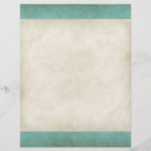  parchment look Letterhead Resume Paper (Achterkant)
