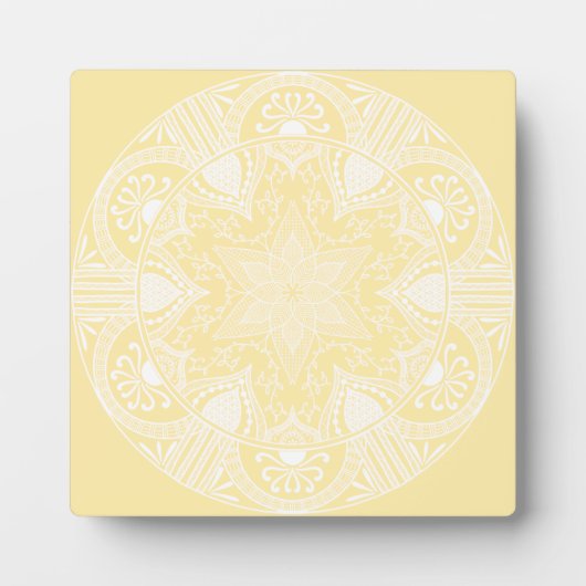 Parchment Mandala Fotoplaat (Voorkant)