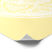 Parchment Mandala Poster (Hoek)