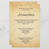 Parchment Pattern Design Wedding (Voorkant / Achterkant)