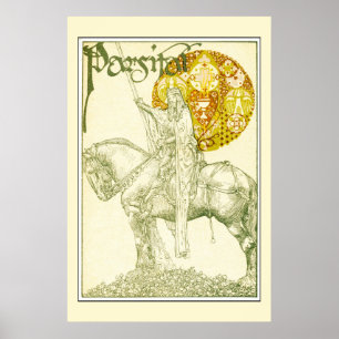 PARCIFAL OP ZOEK NAAR DE HEILIGE GRAAL POSTER