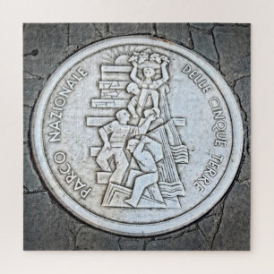 Parco Nazionale de Cinque Terre - 20x20 - 676 pcs. Legpuzzel