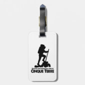 Parco Nazionale della Cinque Terre - Bagagelabel (Achterkant verticaal)