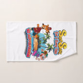 Parcourez pour une île de Conte Amusante Serviette (Serviette à main)