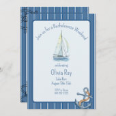 Parcourir pour un Bachelorette Weekend Invitation (Devant / Derrière)