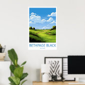 Parcours de golf Bethpage Black impression d'art m (Bureau à domicile)