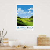 Parcours de golf Bethpage Black impression d'art m (Cuisine)