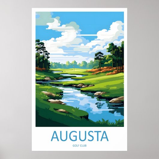 Parcours de golf d'Augusta Impression de voyage Ar (Devant)