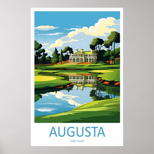 Parcours de golf d'Augusta Impression de voyage Ar (Devant)