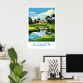 Parcours de golf d'Augusta Impression de voyage Ar (Bureau à domicile)