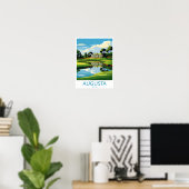 Parcours de golf d'Augusta Impression de voyage Ar (Bureau à domicile)