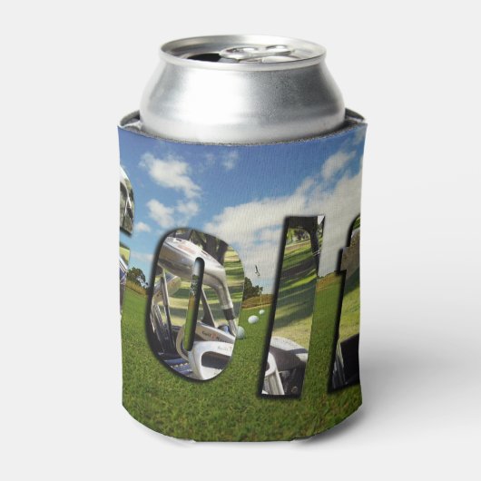 Parcours De Golf Et Logo, Glacière De Stubby (Can devant)