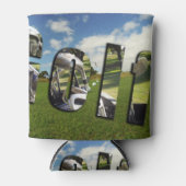 Parcours De Golf Et Logo, Glacière De Stubby (Devant)