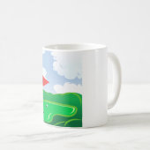 Parcours de golf Green Mug (Devant droit)
