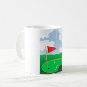 Parcours de golf Green Mug